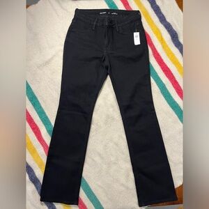 Old Navy black mid rise Wow jeans - NWT
